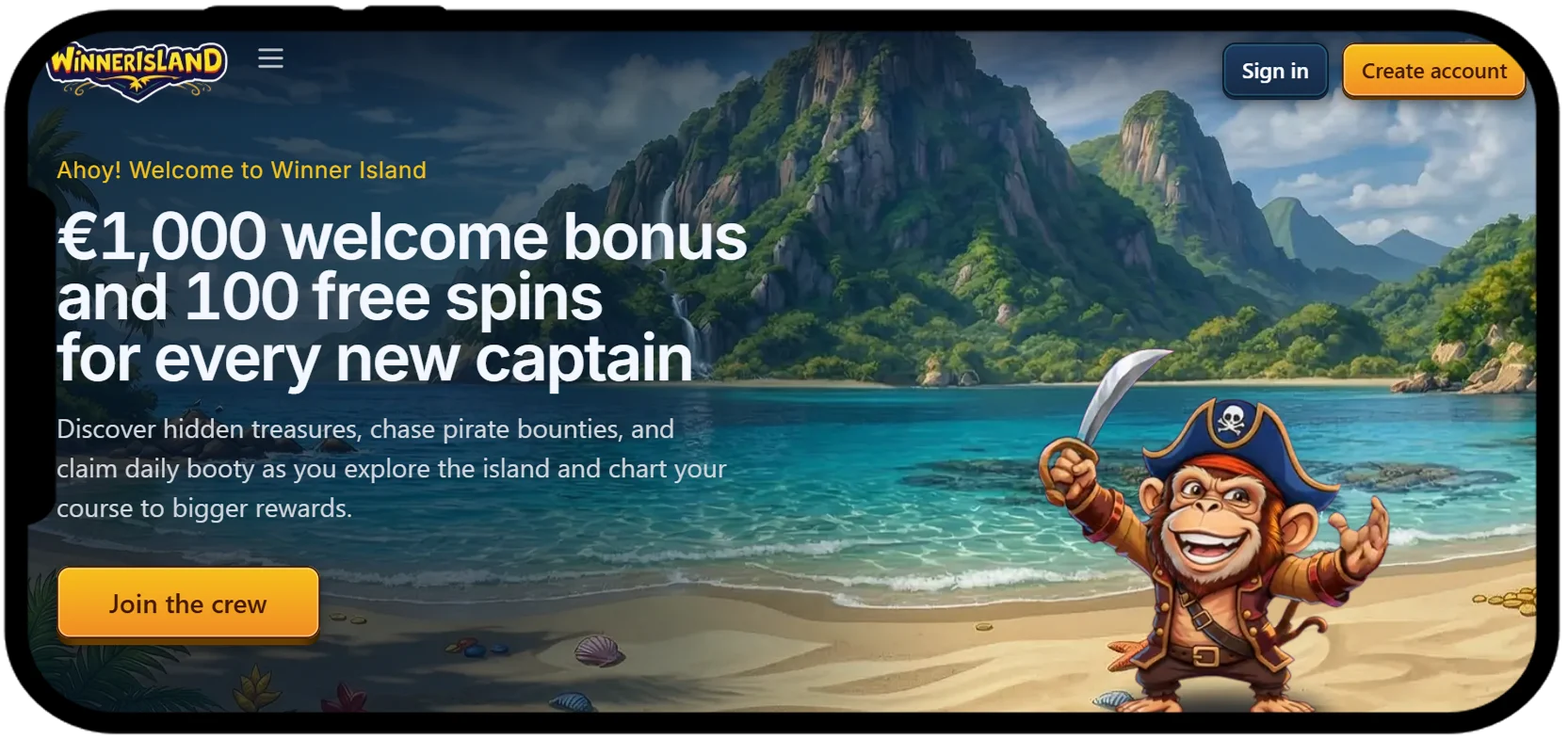 Winnerisland - Bonus do 4 000 PLN i Ekspresowe Wypłaty w Top Kasynie Online